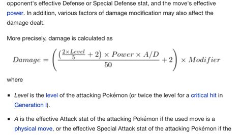 pokemon attack calculator.